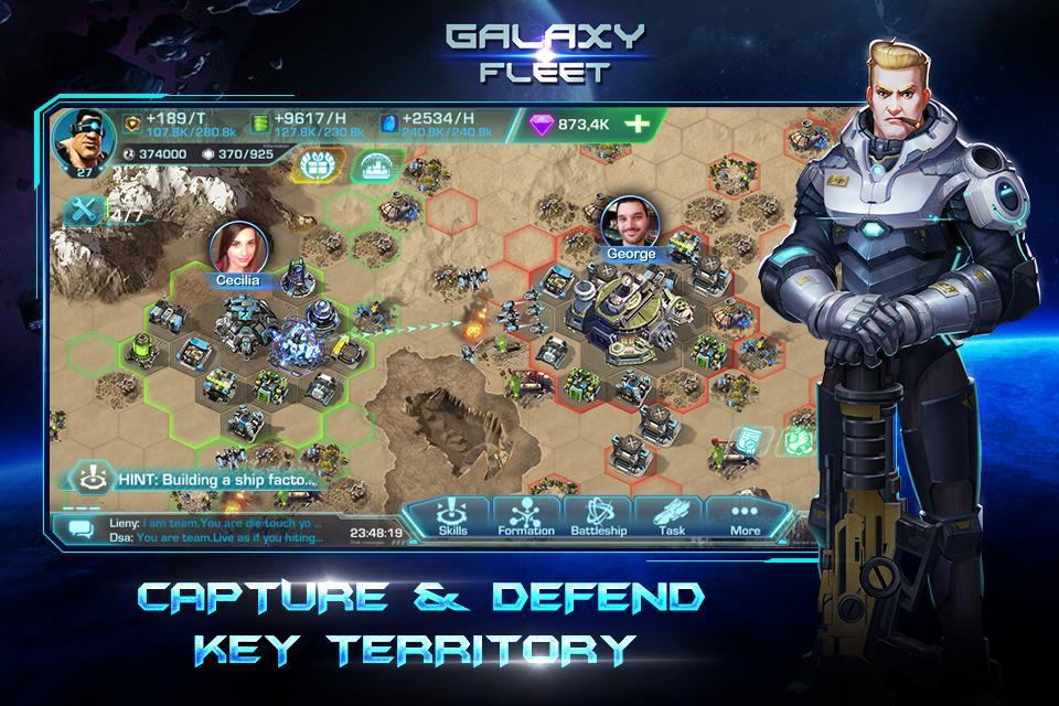 Galaxy Fleet: Alliance War遊戲截圖
