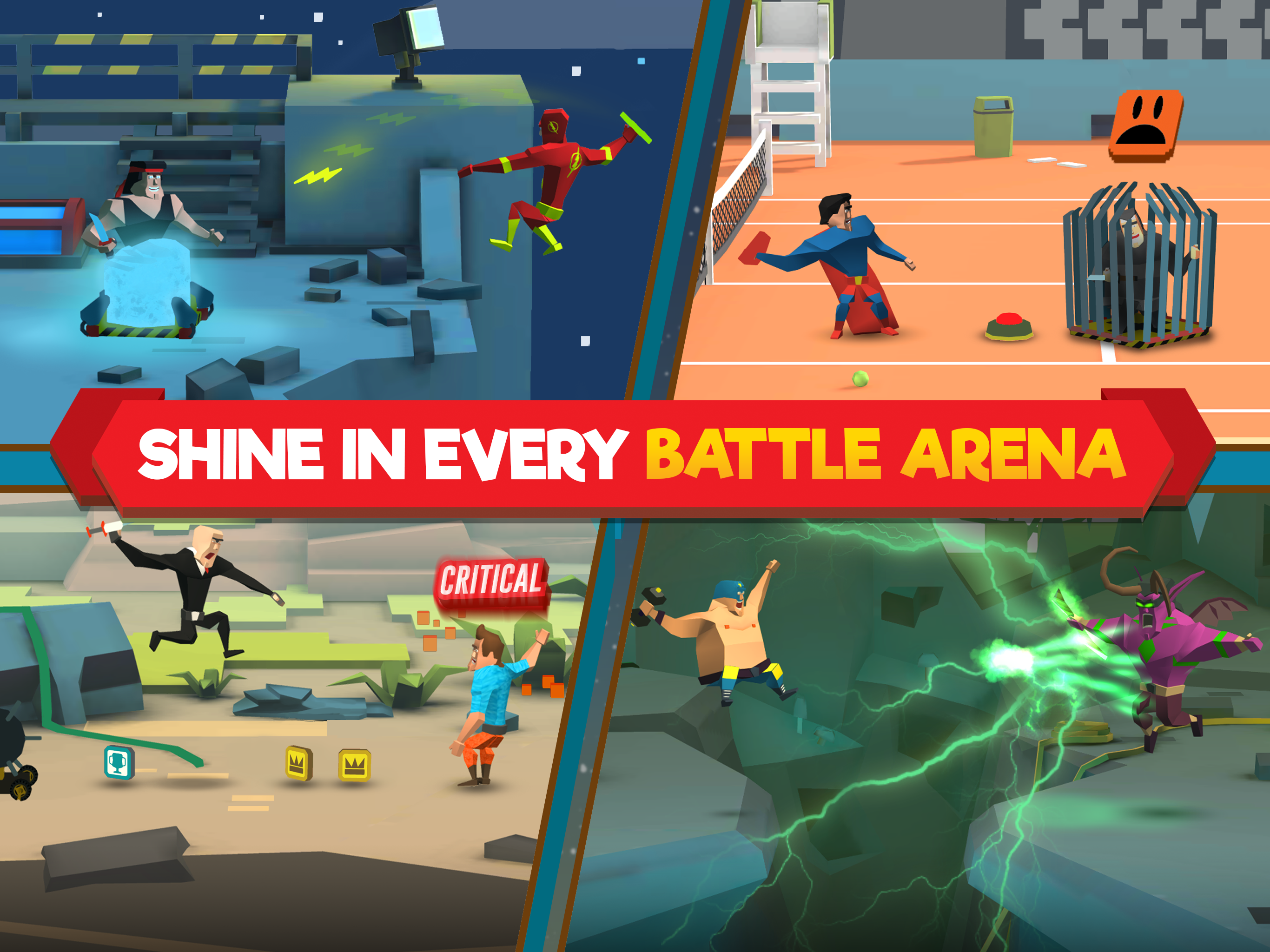 Fling Fighters 遊戲截圖