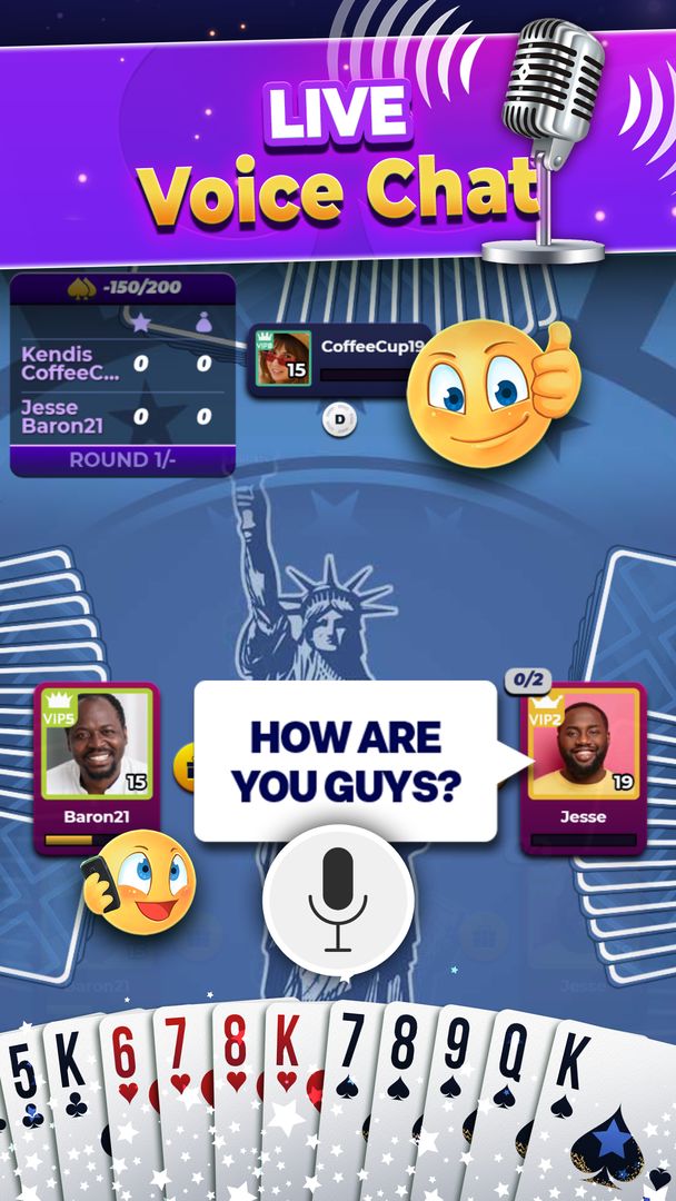 VIP Spades - Online Card Game screenshot game