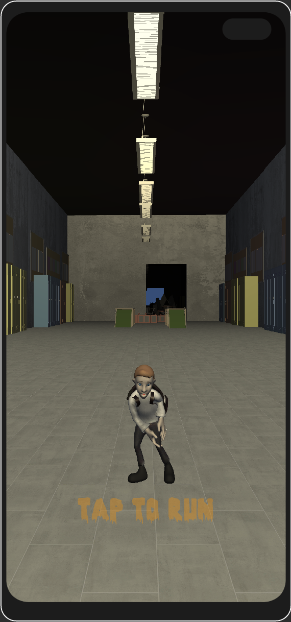 Screenshot of The Bad Guy at School Runner