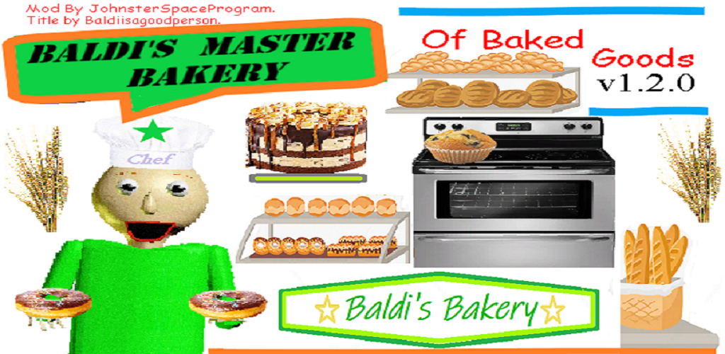 Banner of Baldi Master Bakery Mod 2023 0.4