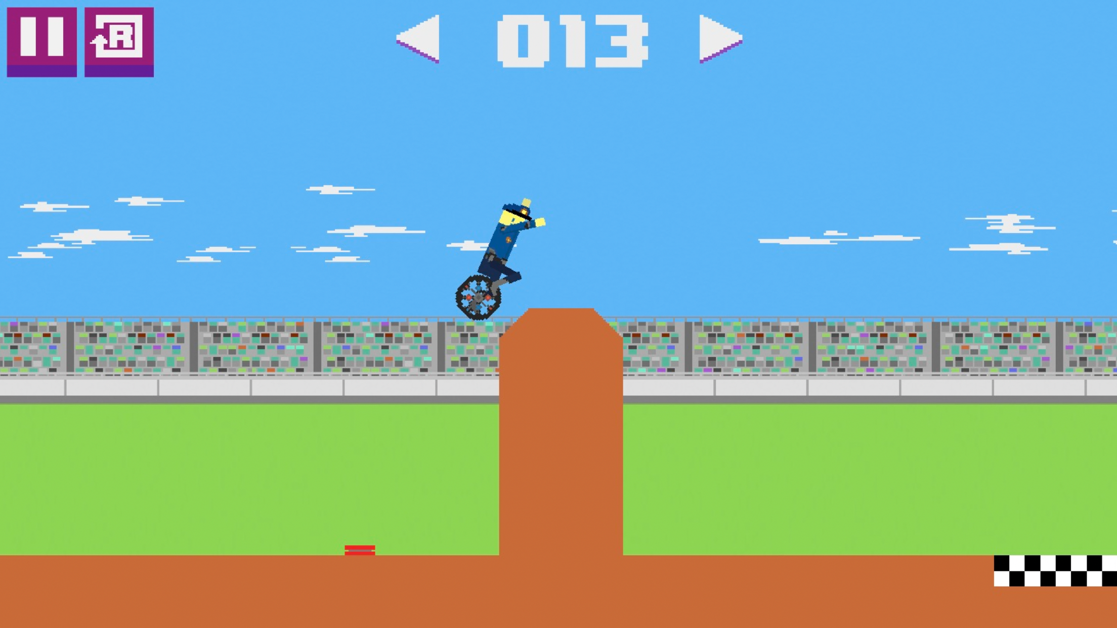 Unicycle Legend Game Screenshot