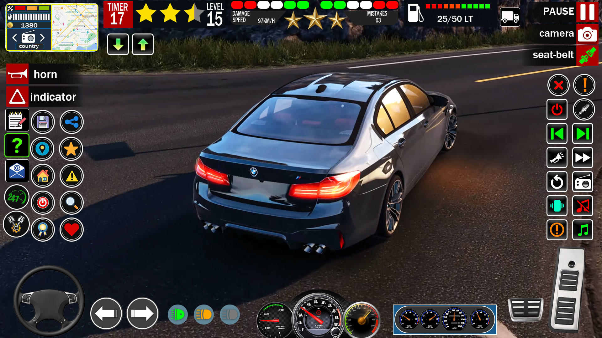 本物の車の駐車 車のゲーム 3D ゲームのスクリーンショット