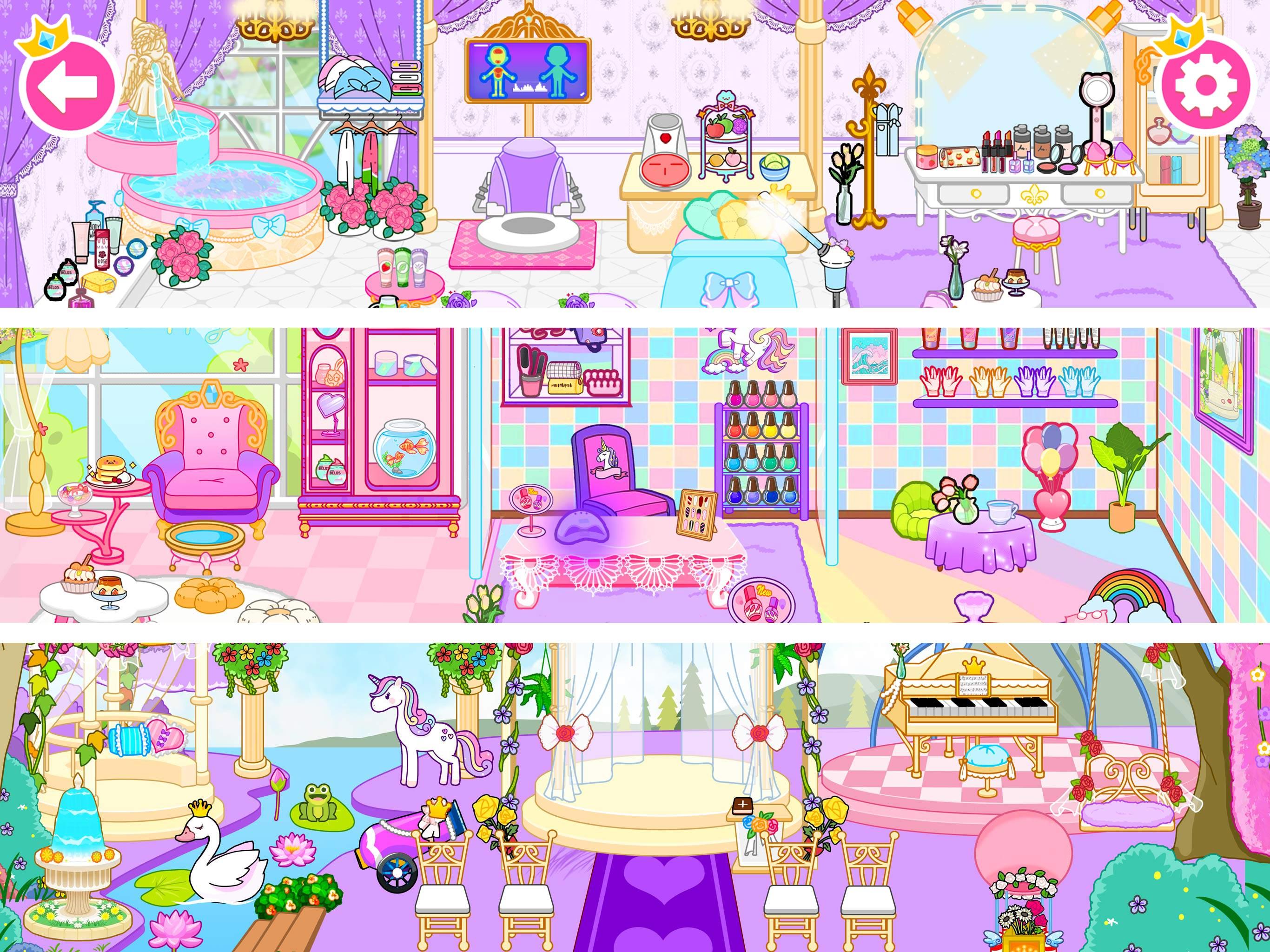 Princess Wedding Life World Game Screenshot