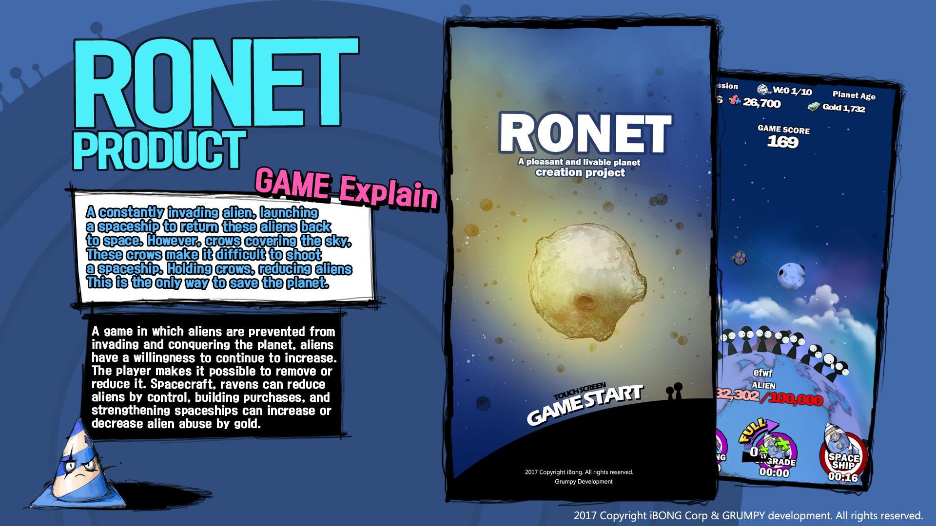 Screenshot of RONET:Operation Aliens Search