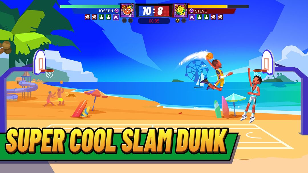 Basketball Duel: Online 1V1 게임 스크린 샷