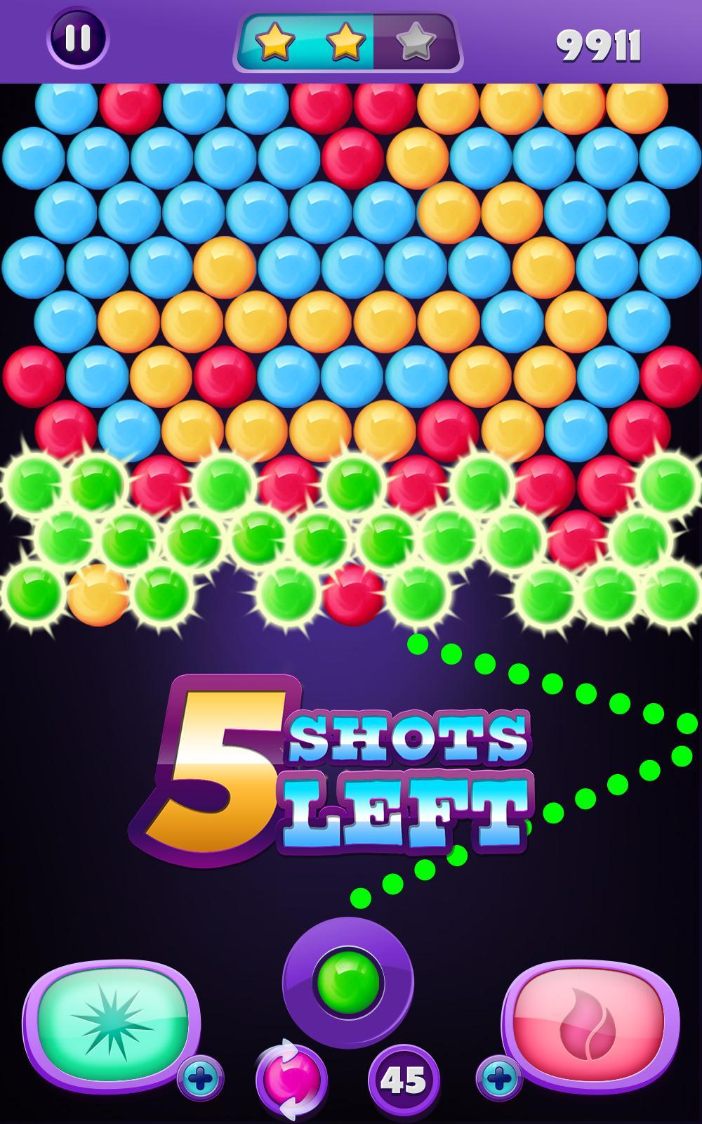 Shoot Bubbles screenshot game