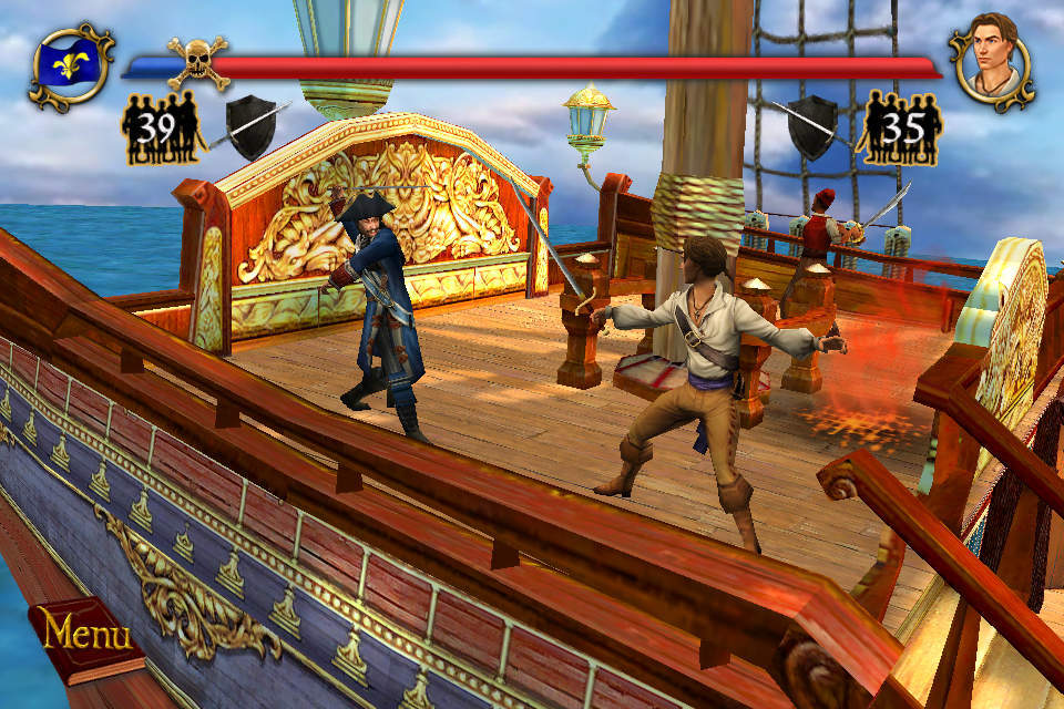 Sid Meier's Pirates! ภาพหน้าจอเกม