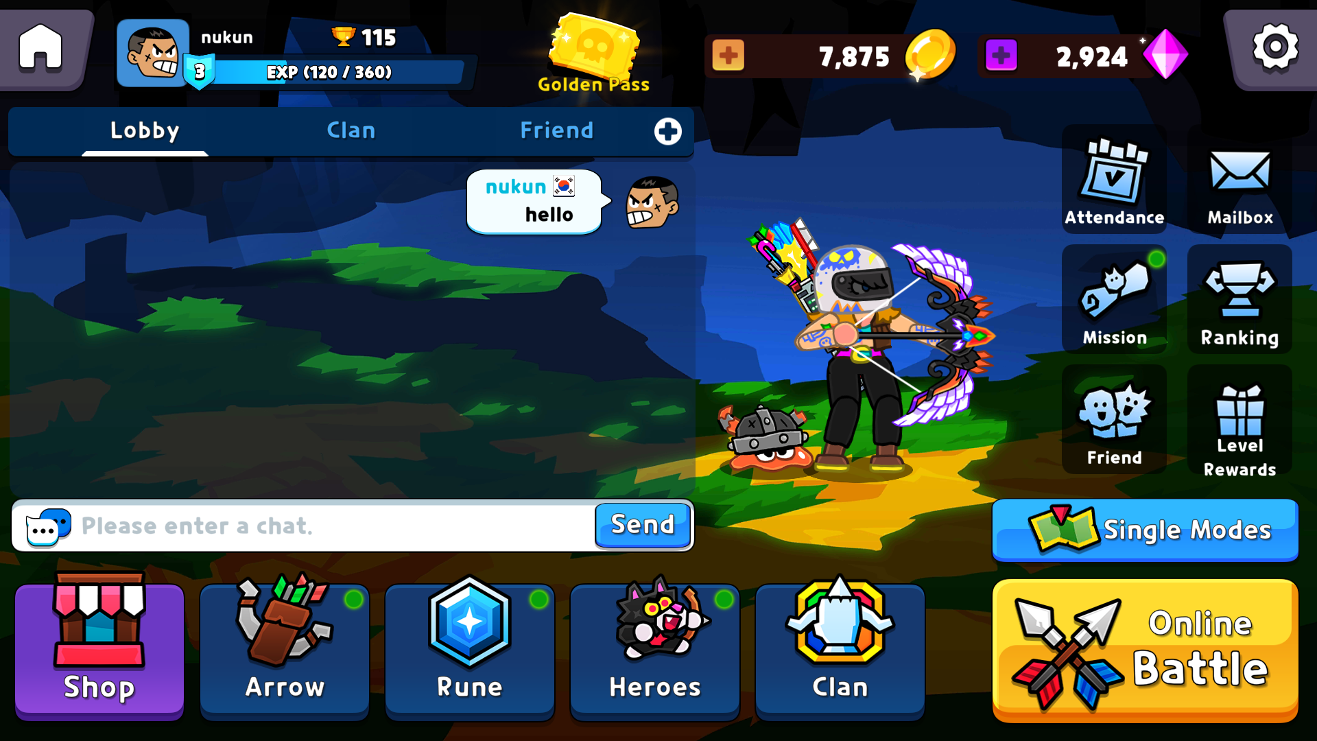 Screenshot 3 of Archer vs Archer (AvA) 