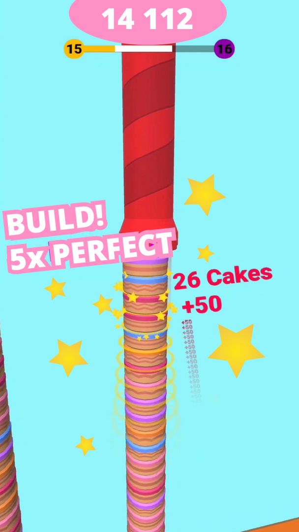 Cake Tower - New tower builder game遊戲截圖