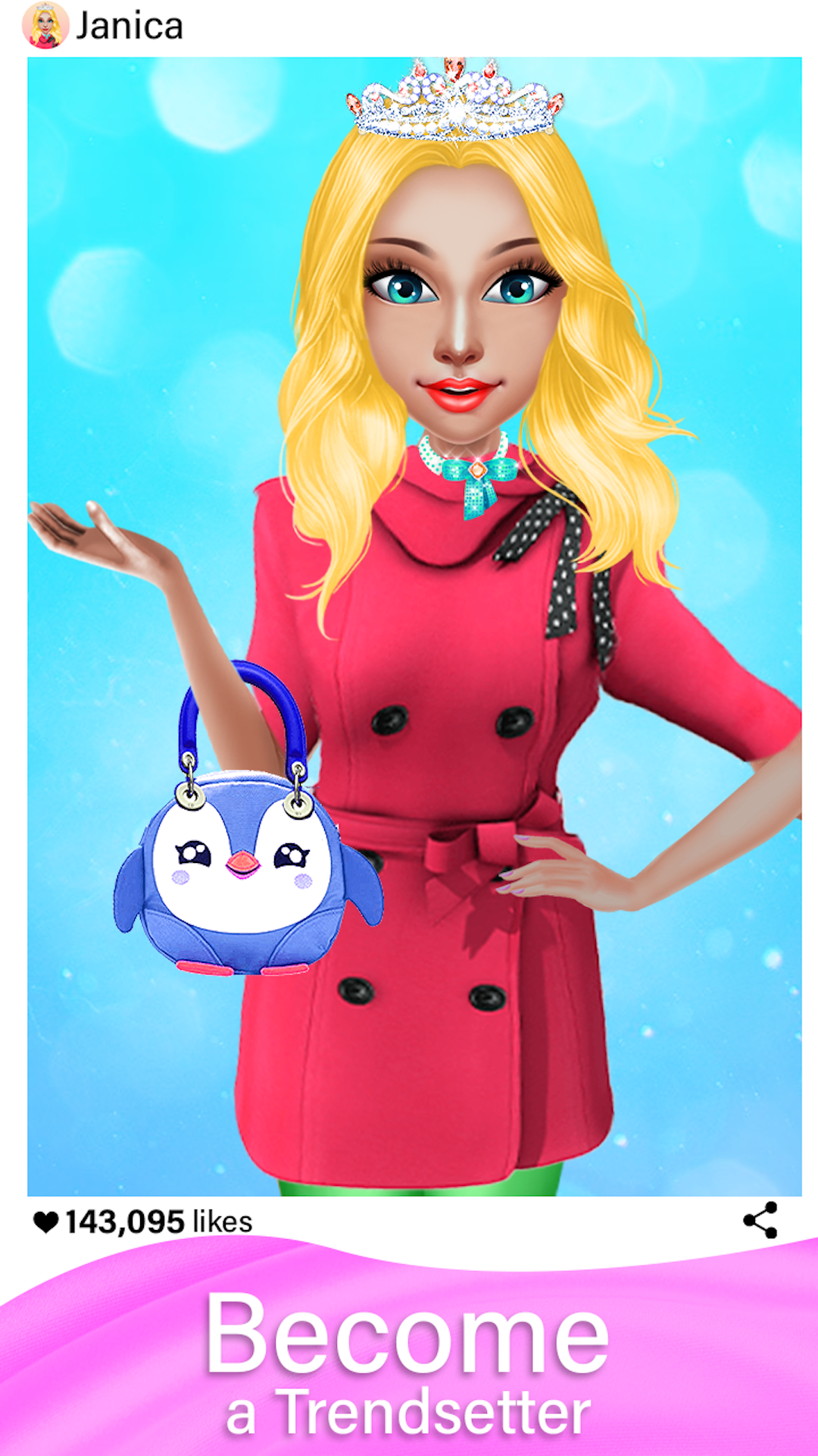 Cuplikan Layar Game Dressup Battle Fashion Contest