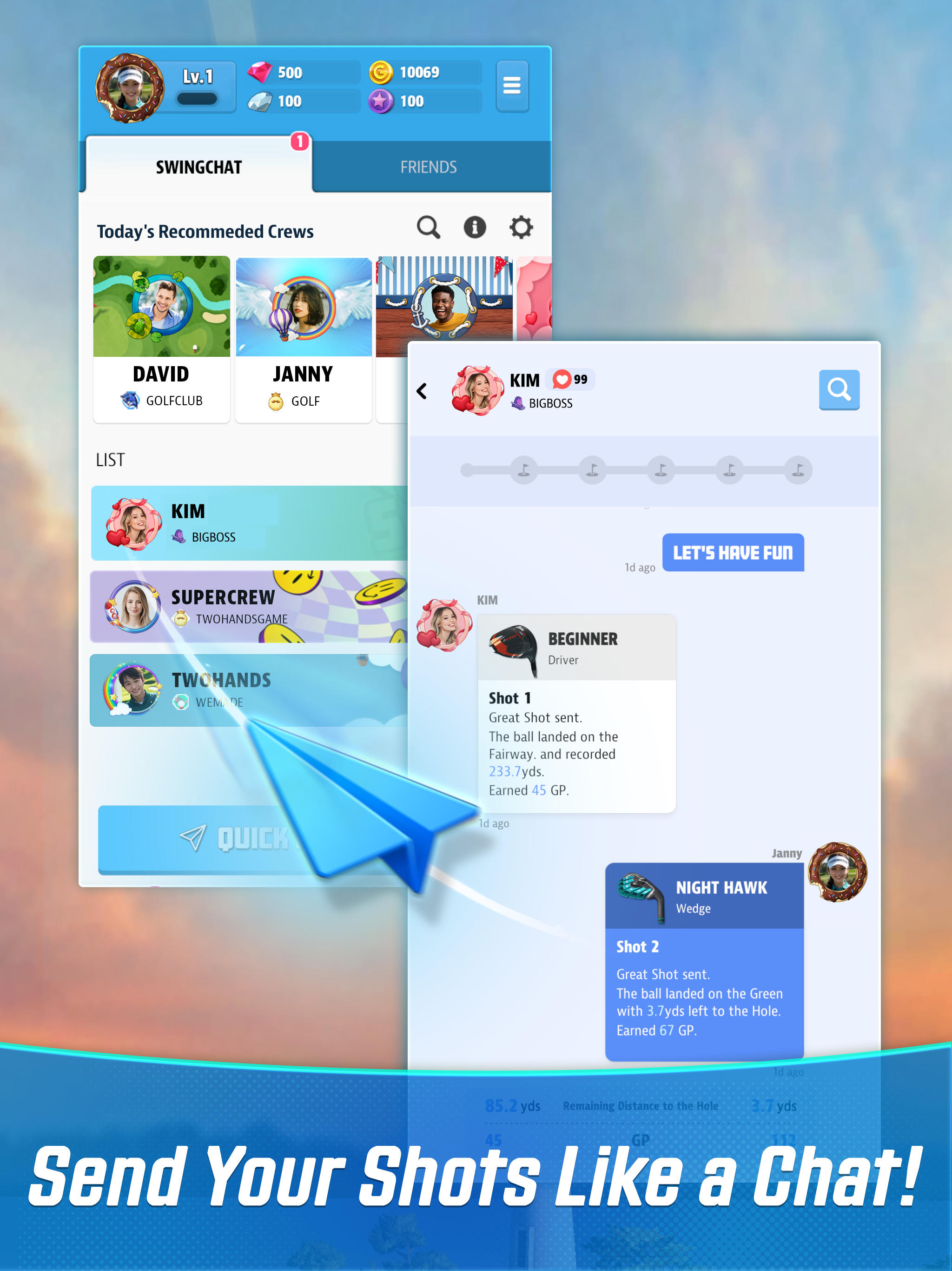 Golf Super Crew - Golf Game Game Screenshot