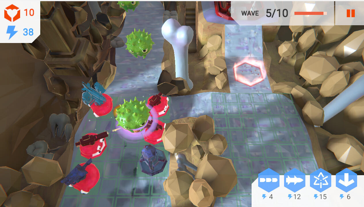 Screenshot 1 of Pathogen Purge - Tower Defense 