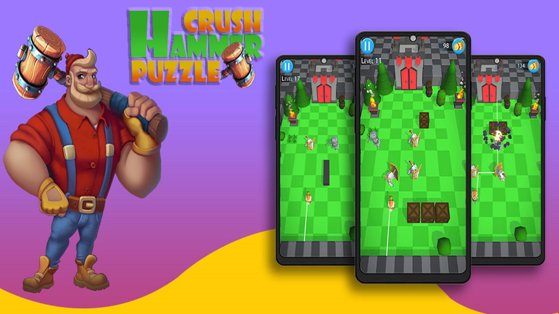 Banner of Hammer Crush Puzzle Game 