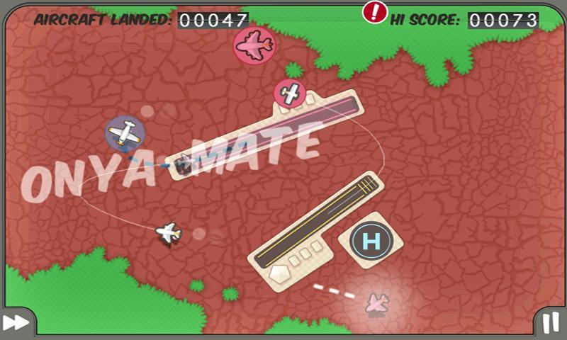 Flight Control Game Screenshot
