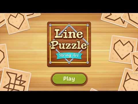 Screenshot of the video of Line Puzzle: String Art