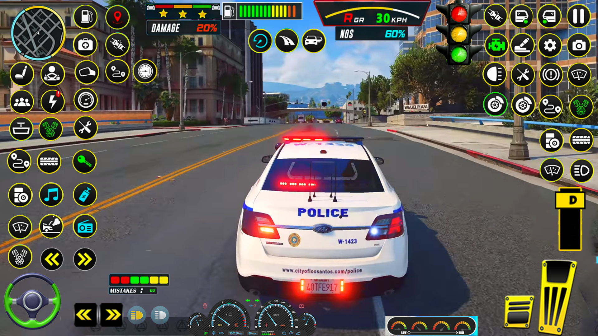 Screenshot of City Police Car Driving Games