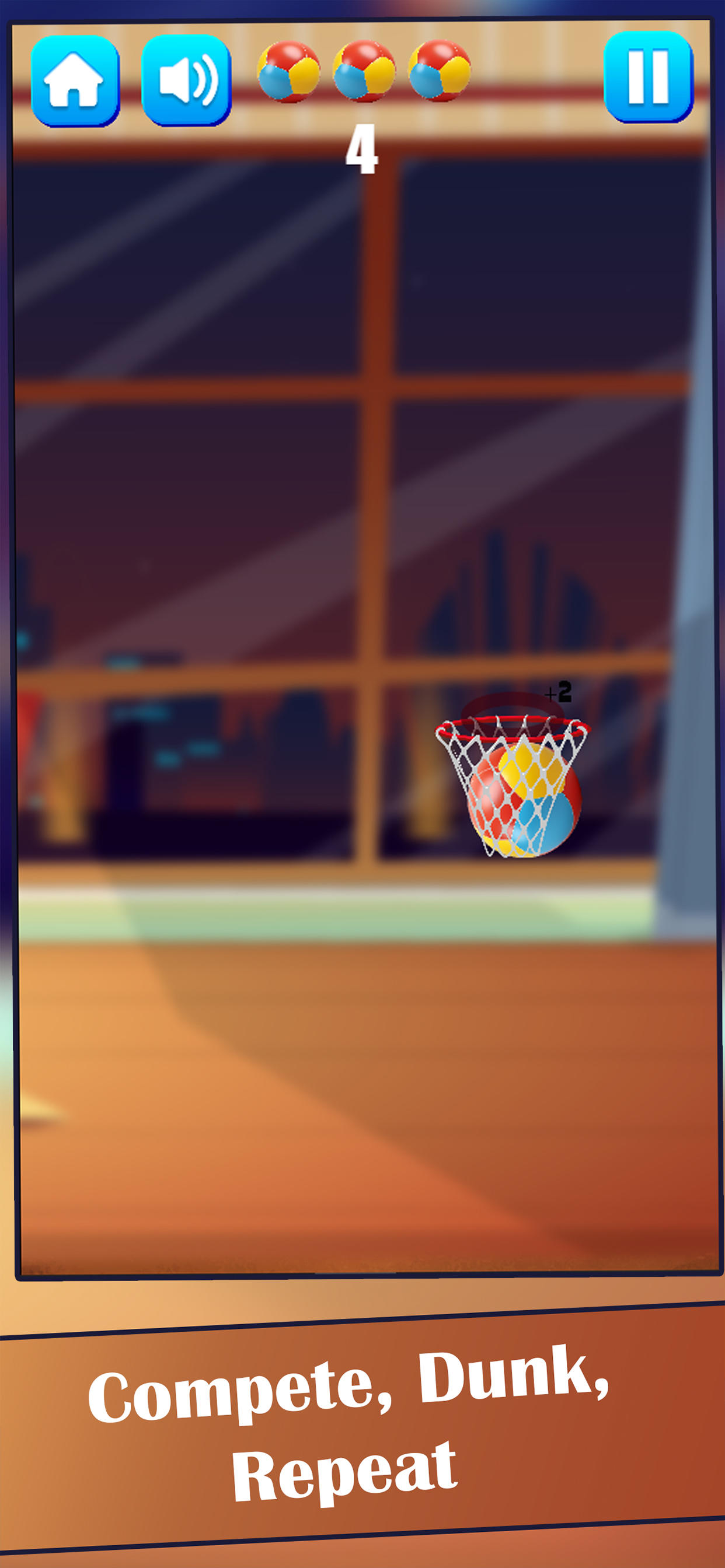 Screenshot of Dunk Mageddon