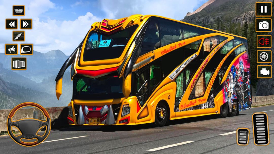 Euro Coach Bus:US Bus Sim 2023 ภาพหน้าจอเกม