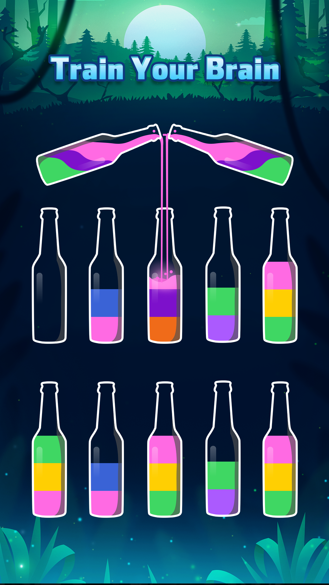 Screenshot of Water Puzzle - Color Sort