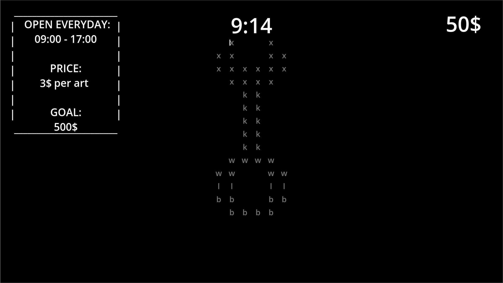 Letters Of Art Game Screenshot