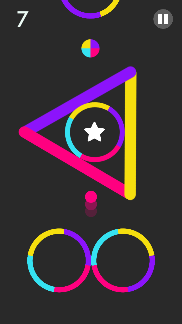 Color Switch Game Screenshot