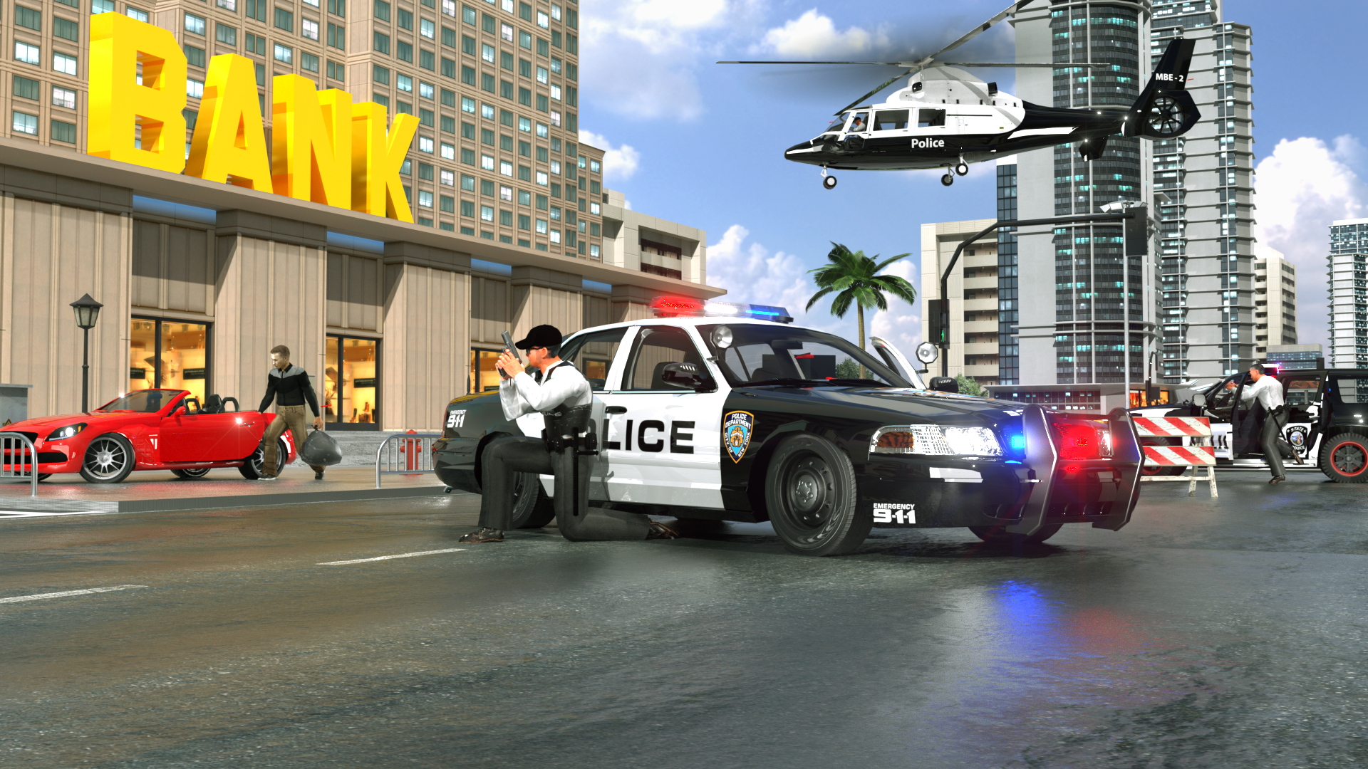 Police Officer Simulator Game Screenshot
