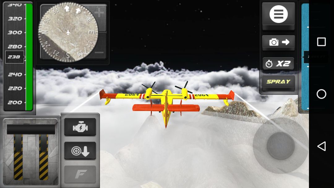 Airplane Firefighter Sim 게임 스크린 샷