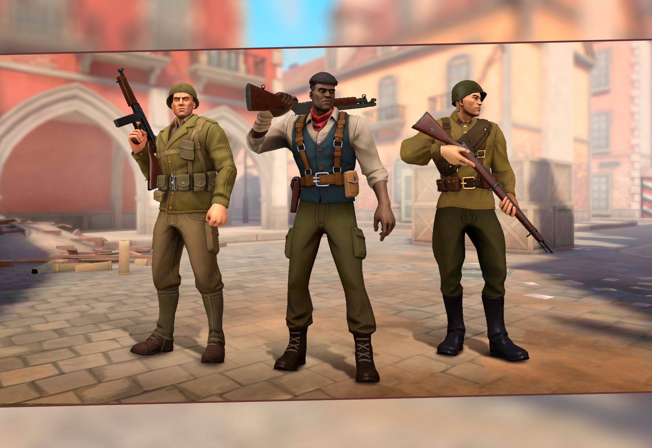 Frontline Guard: WW2 Online Sh Game Screenshot