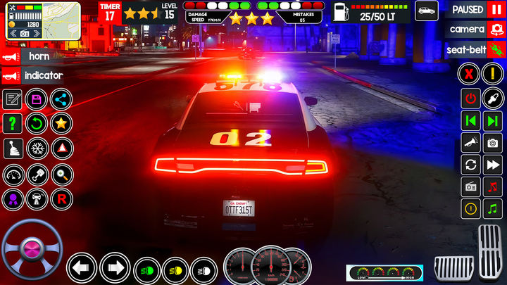 US Cop Car Thief Chase Game 3d Game Screenshot