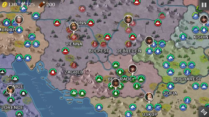 유럽전쟁4: 나폴레옹 게임 스크린 샷