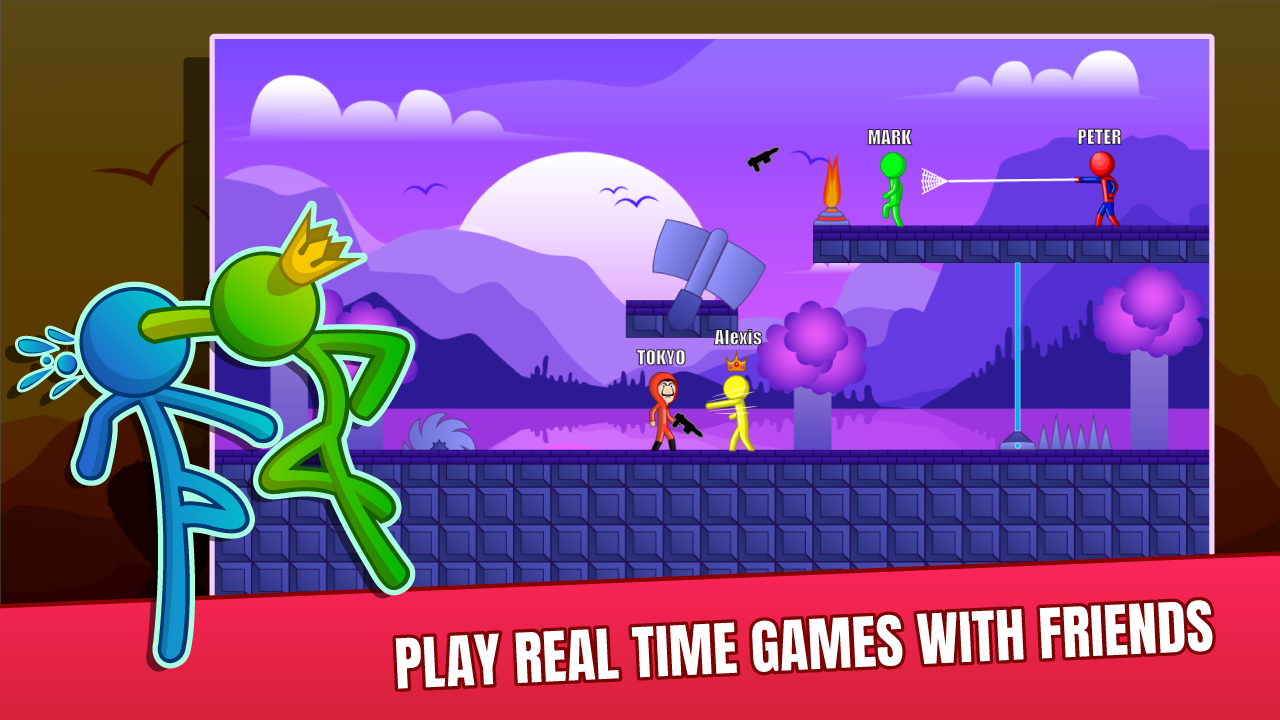 Stick Man Game ภาพหน้าจอเกม