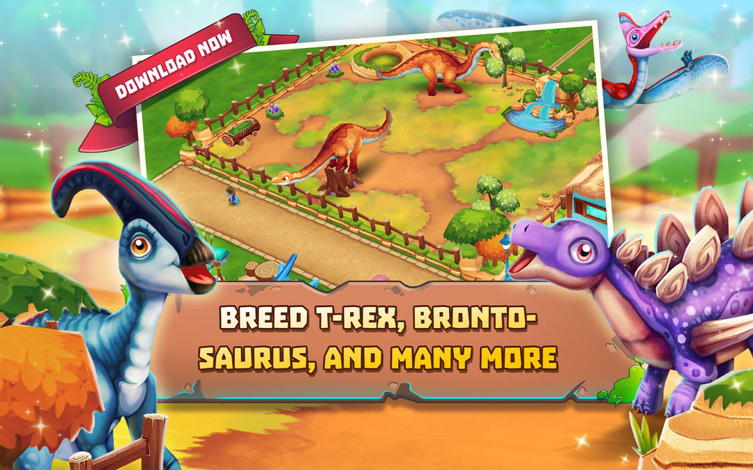 Screenshot of Dinosaur Park – Primeval Zoo