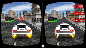 VR Highway Car Racer Pro ภาพหน้าจอเกม