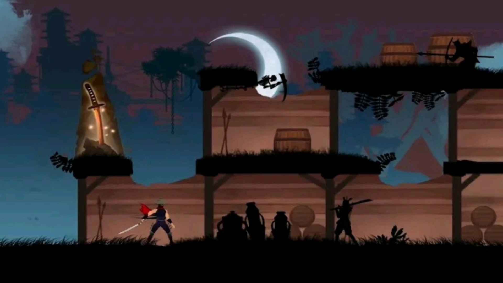 Screenshot of Shadow Black Ninja