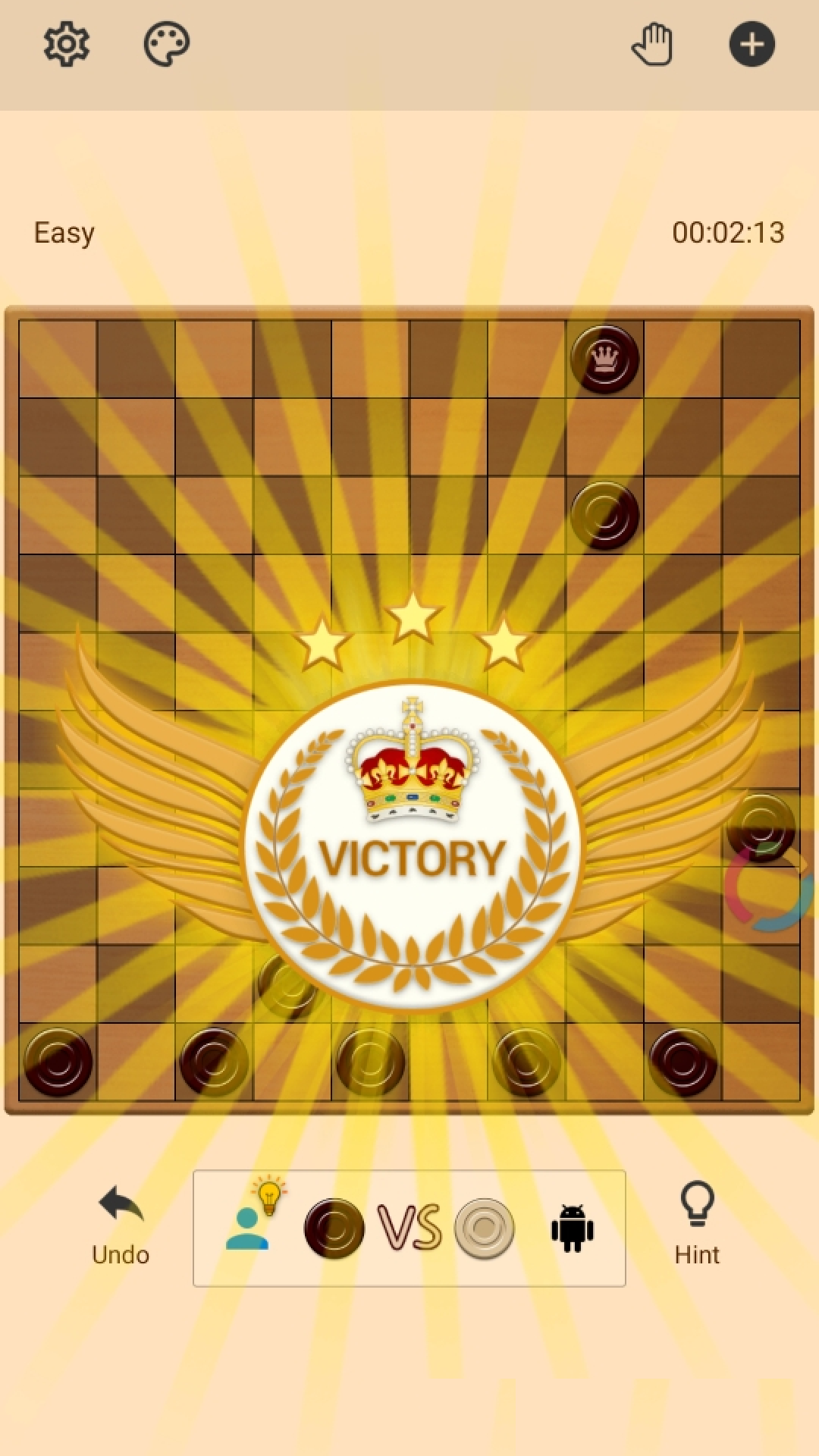 Checkers ภาพหน้าจอเกม