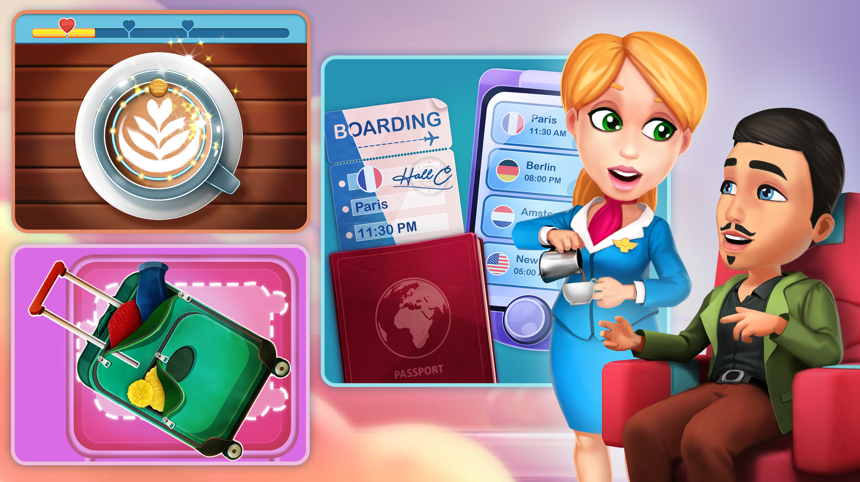 Amber's Airline - High Hopes ภาพหน้าจอเกม