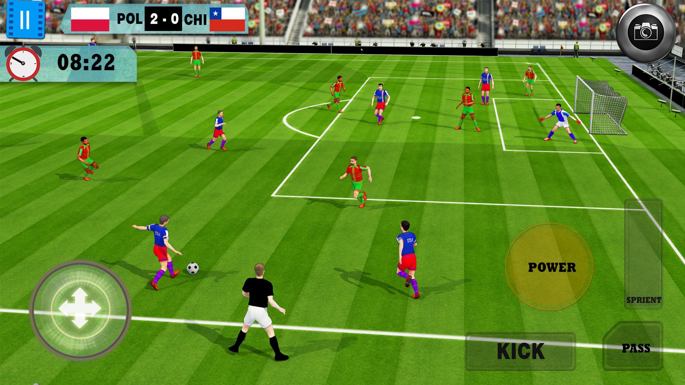 Screenshot 1 of Mga Pro Soccer League 2018 - Stars Football World Cup 1.1.6