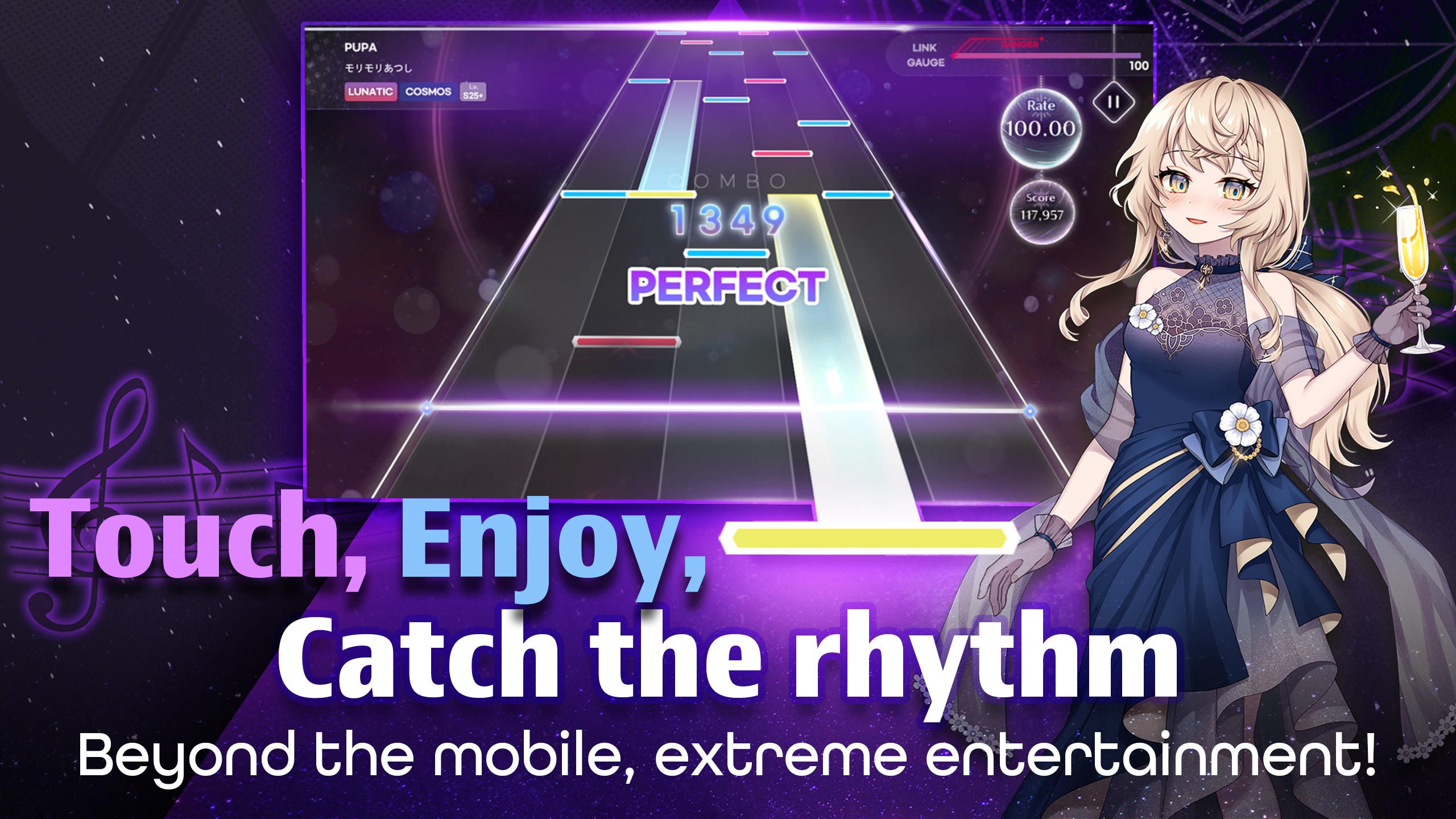 KALPA - Original Rhythm Game Game Screenshot