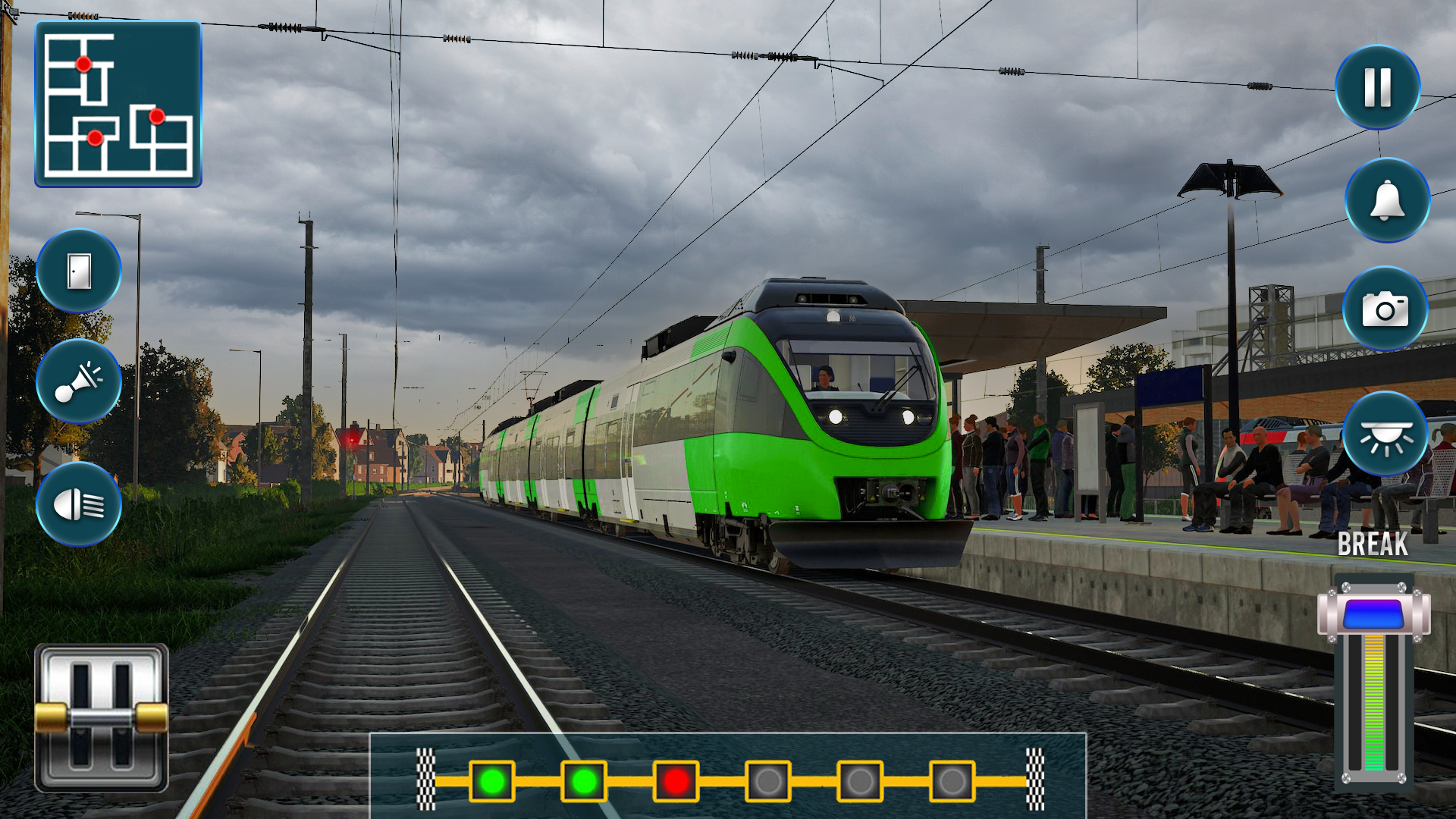 Indian Train Simulator Games Game Screenshot