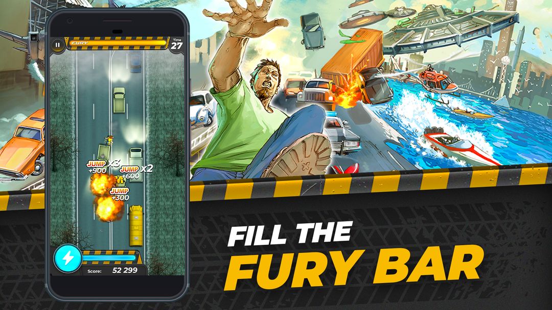 Freeway Fury: Annihilation 게임 스크린 샷