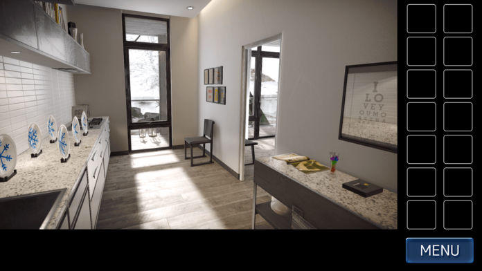 脱出ゲーム 雪山のコーテジからの脱出 ภาพหน้าจอเกม