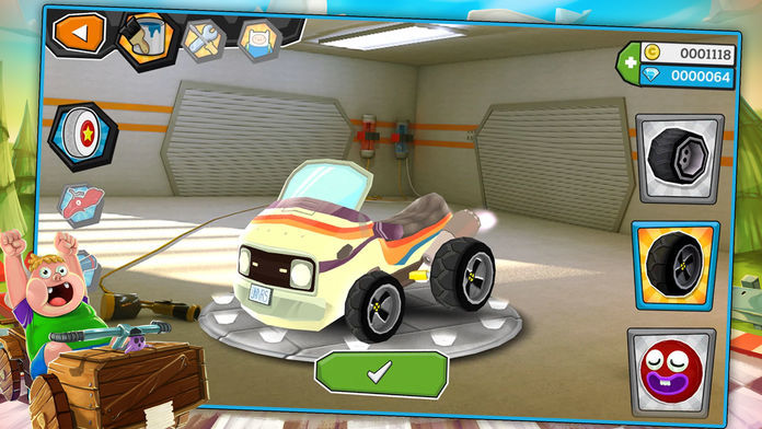 Screenshot of Formula Cartoon All-Stars – Crazy Cart Racing with Your Favorite Cartoon Network Characters