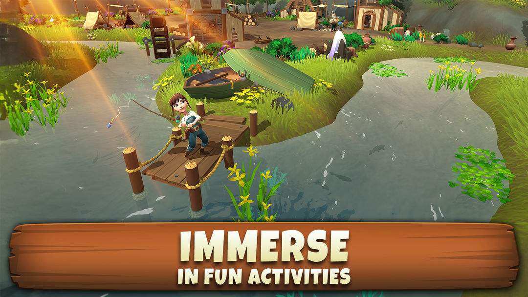 Sunrise Village: Farm Game ภาพหน้าจอเกม