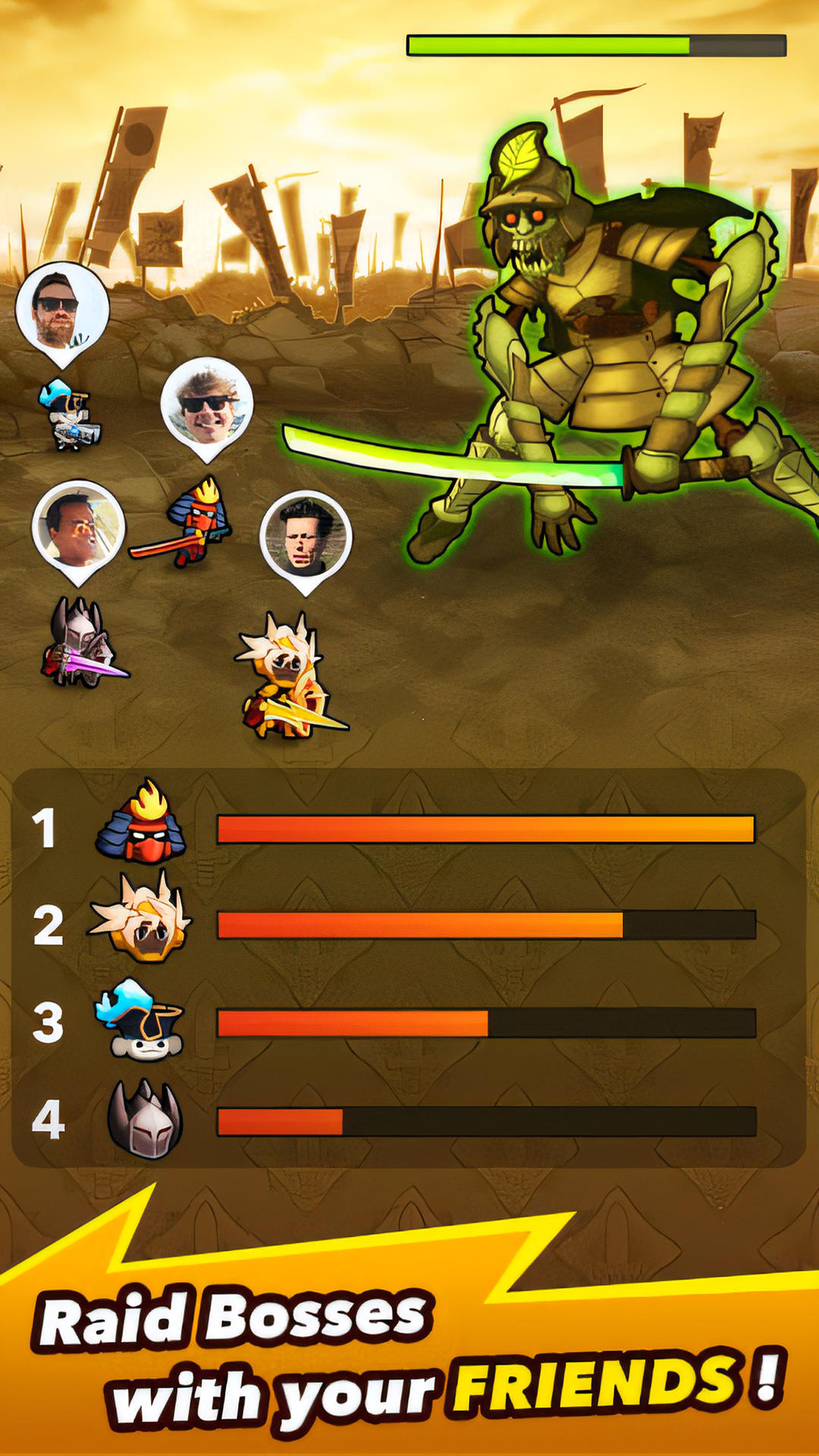 Crush Them All - PVP Idle RPG Game Screenshot
