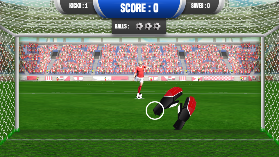 Expert Goalkeeper ภาพหน้าจอเกม