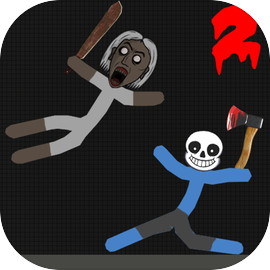 Granny Stickman 2d warriors Scary Horror Neighbor