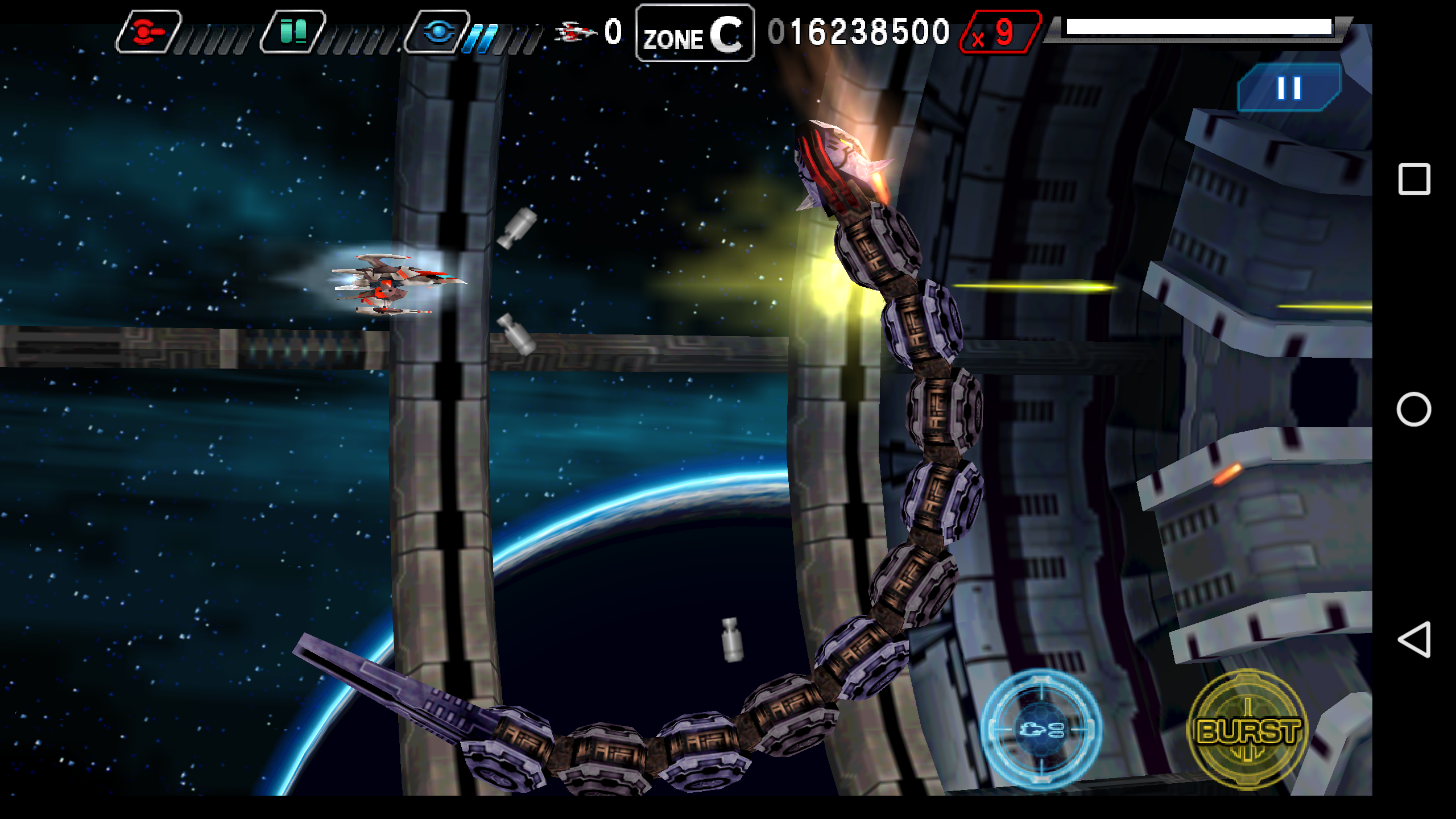 Dariusburst -SP- ภาพหน้าจอเกม