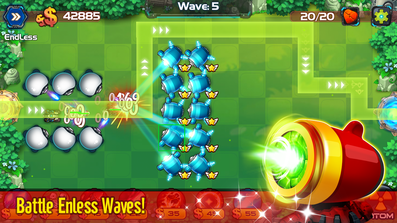 Screenshot 1 of Tower Defense: Battle Zone (inédito) 1.1.7