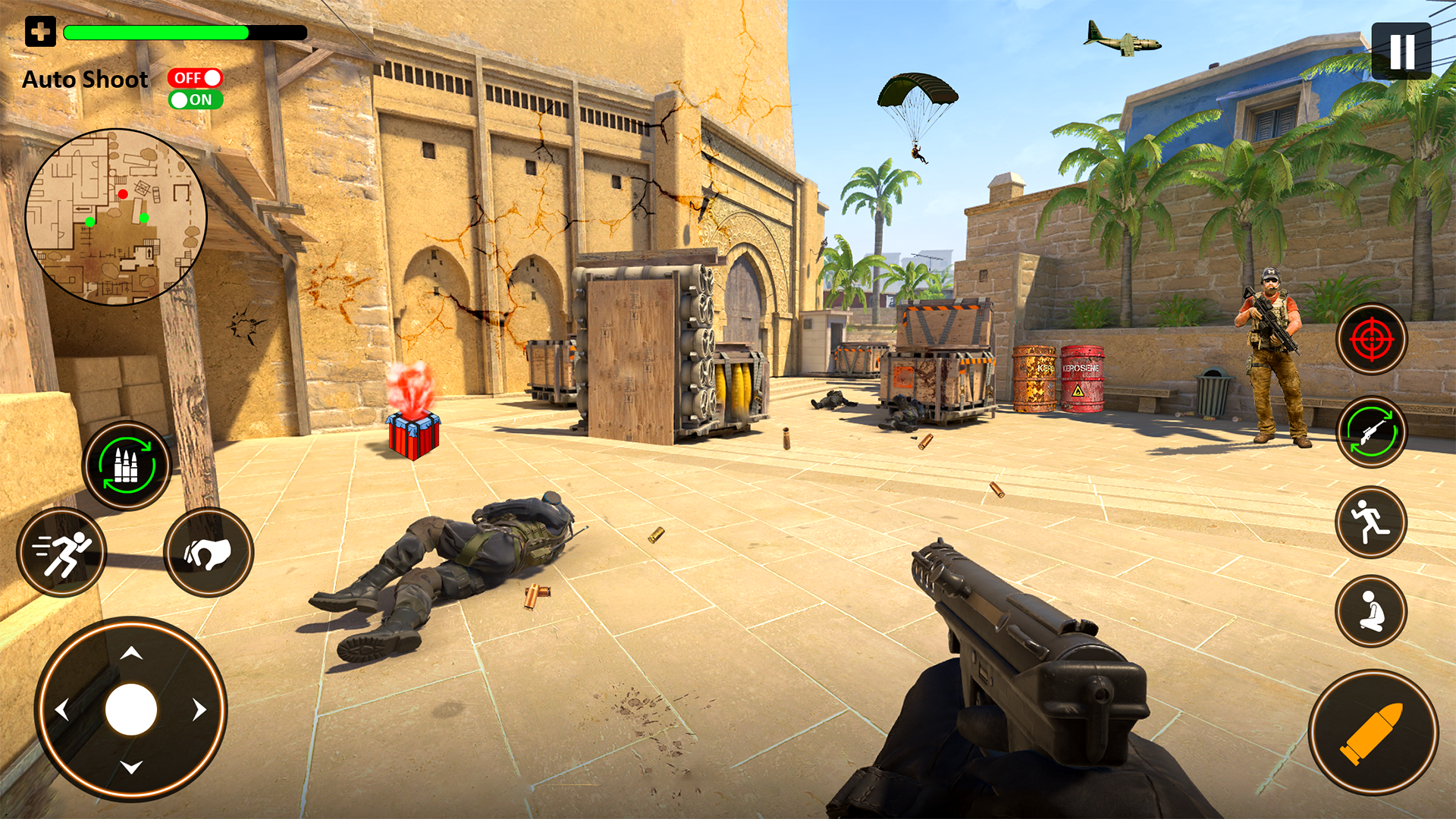 FPS Commando Gun Shooting ภาพหน้าจอเกม